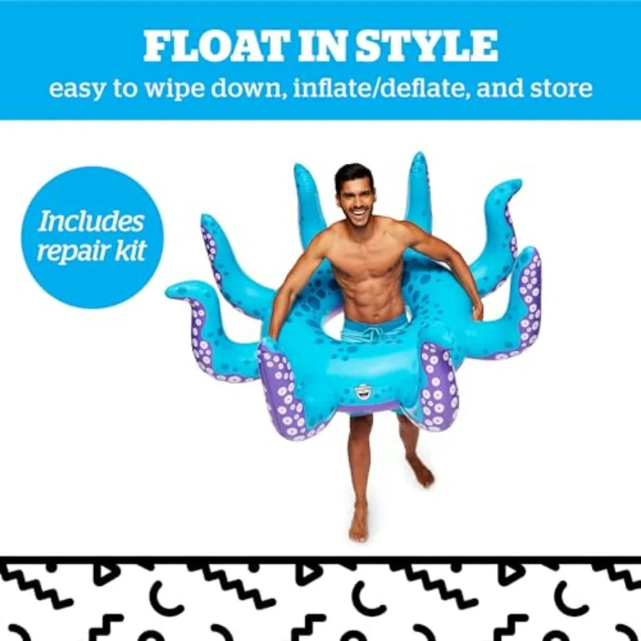 Giant Octopus Tentacles Pool Float Inflatable Swim Tube Toy