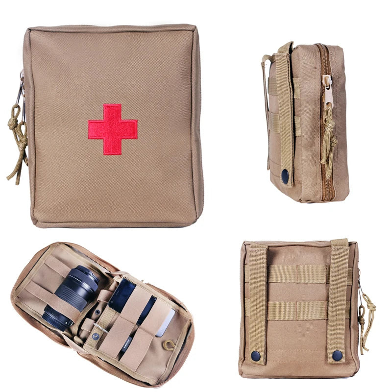 LQARMY Tactical Waist Bag Molle First Aid EDC Pouch