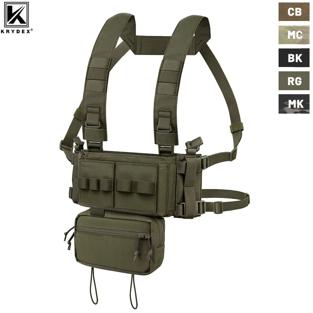 KRYDEX MK3 MK4 Micro Fight Chest Rig Modular Carrier Vest