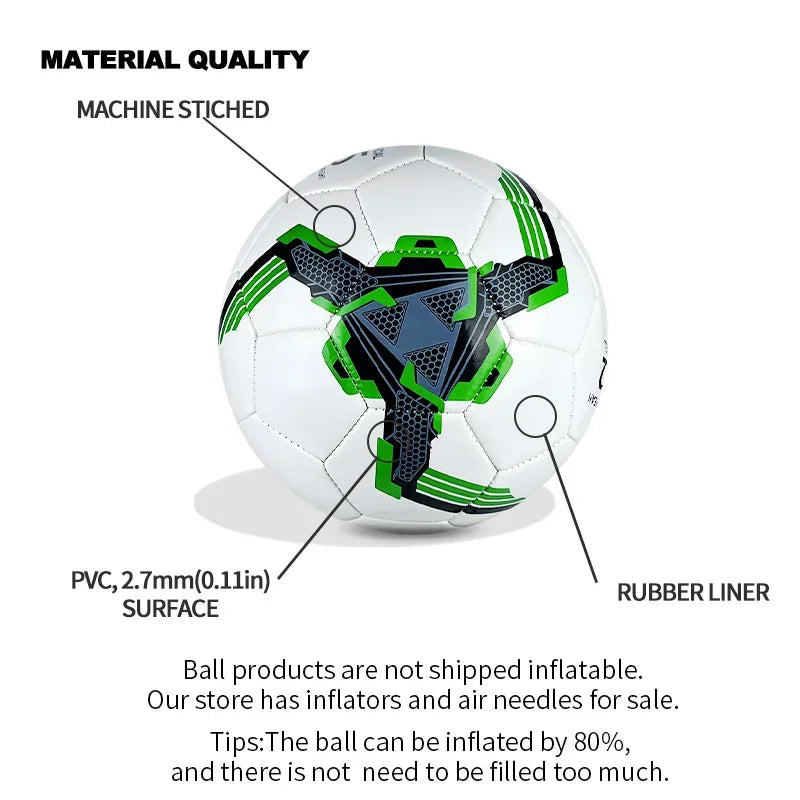 YUNCU HighPerformance Wear Resistant Soft Football SoccerBall For Training AllWeather