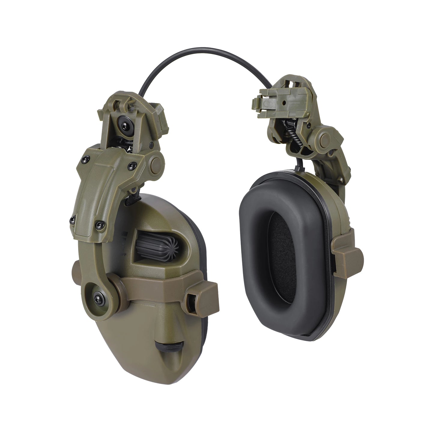 Arm Next Helmet Mounted Earmuffs EngineeredFor Shooting Electronic Hearing ProtectionPlus