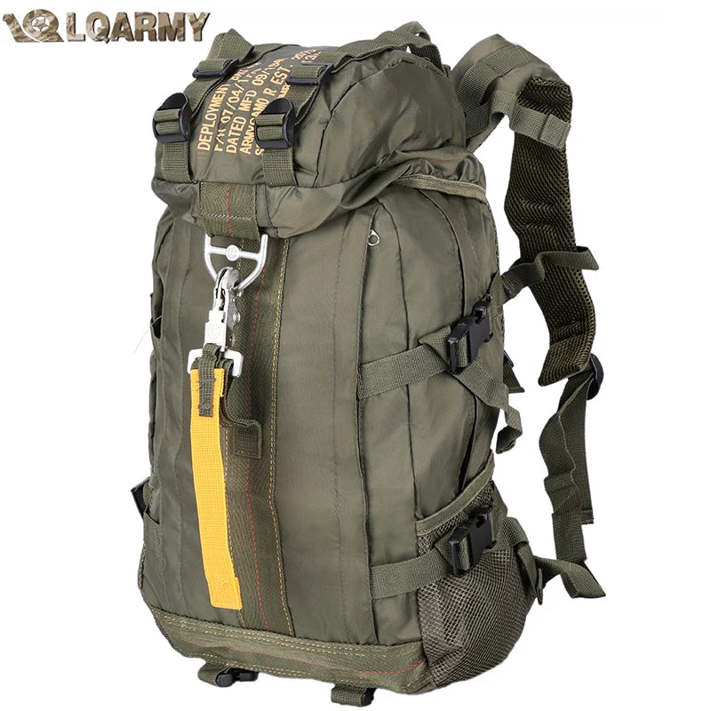 LQARMY Travel Hiking Backpack Waterproof Daypack For Men